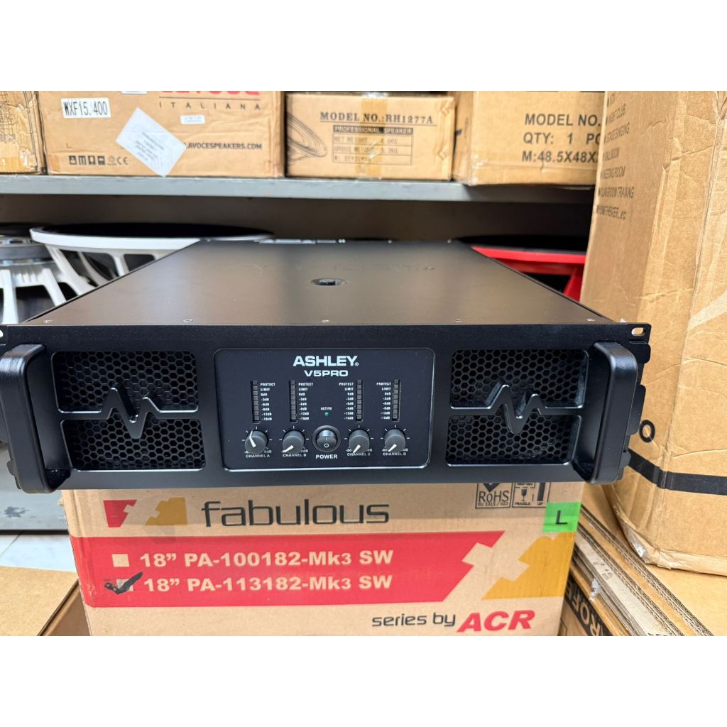 Ashley V5 PRO Power Amplifier V 5 PRO