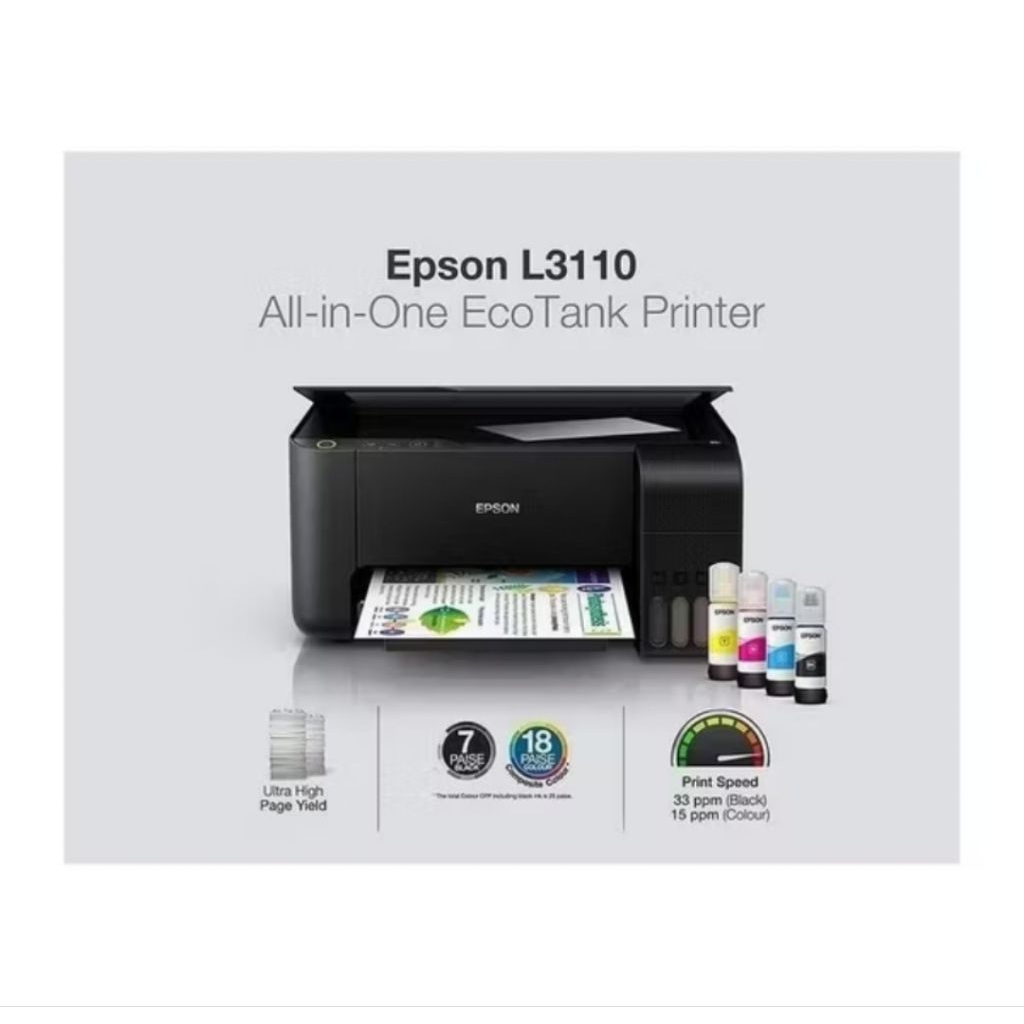 Printer epson l3110 inkjet 33ppm 5760×1440dpi
