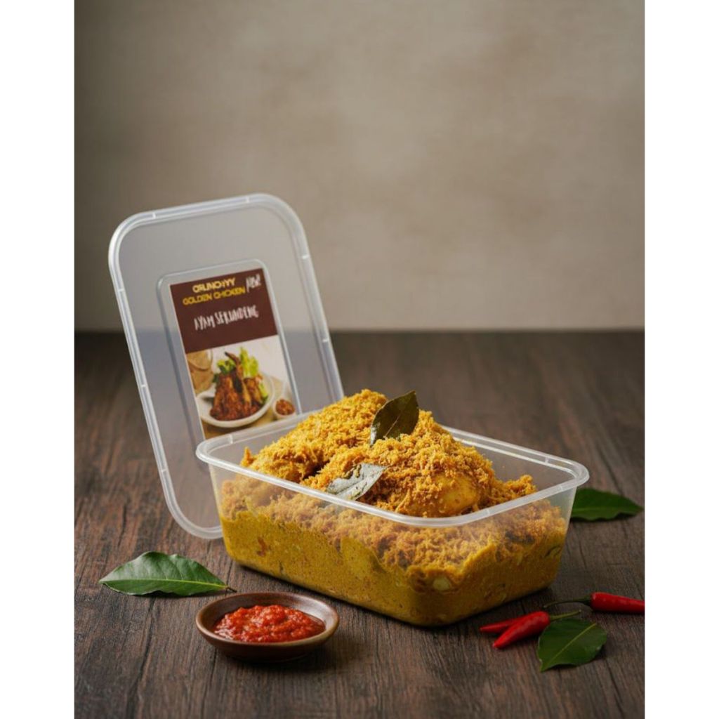 Ayam Serundeng Ungkep Isi 7 Potong/AYAM SERUNDENG