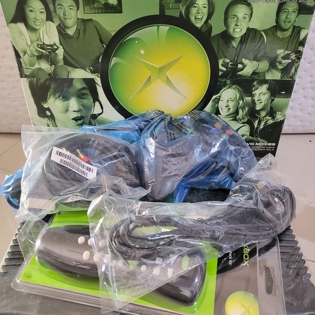 xbox classic full set normal masih baru