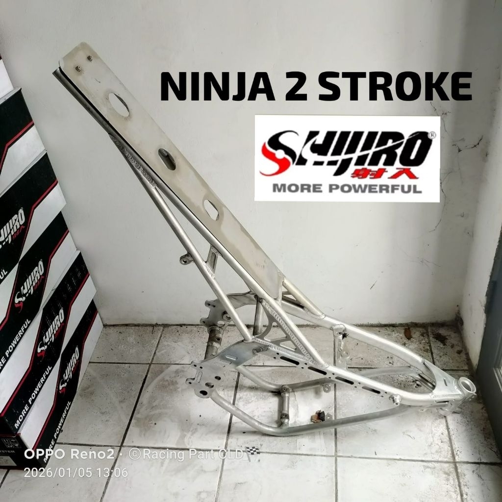FRAME RANGKA ALUMINIUM ALMUNIUM DRAG NINJA 150 FFA FOR SHIJIRO