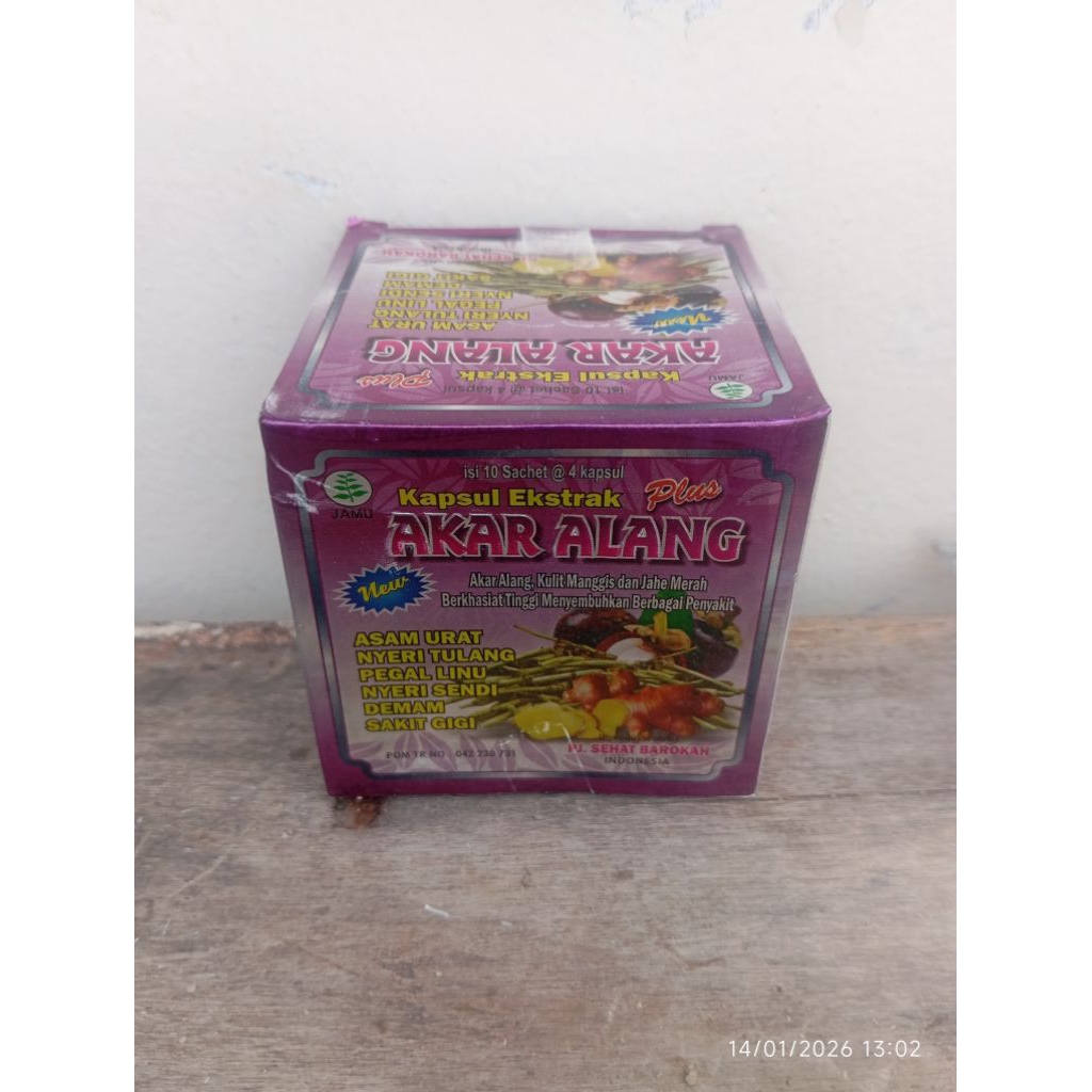 kapsul extrak akar alang