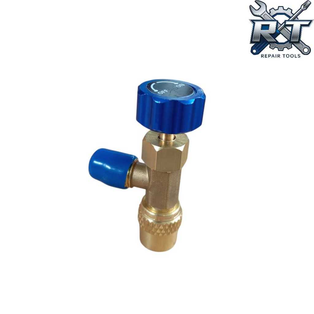 KRAN FREON CAN TAP VALVE AC R22 R404A R407C R410 R32 KUALITAS TERBAIK