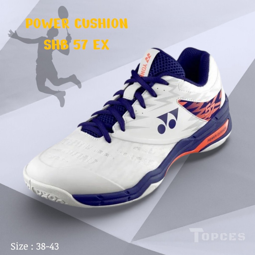 Sepatu Badminton Yonex SHB57 EX Power Cushion Terlaris