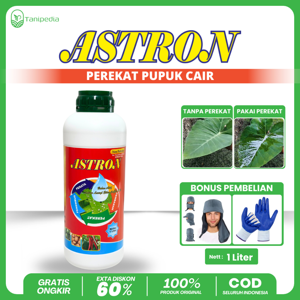 Astron - Perekat Pupuk Pestisida - 1 Liter