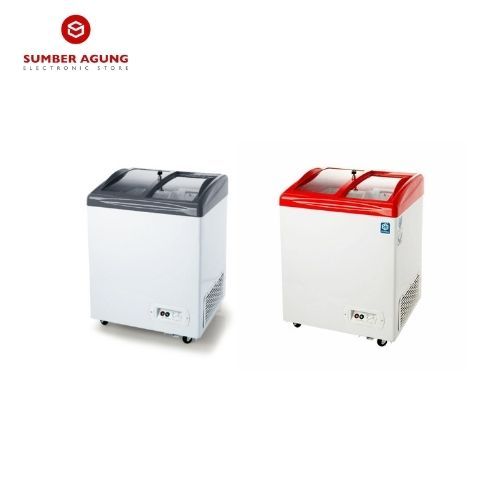 Maspion Freezer Sliding Glass 100 Liter - UFH-100C