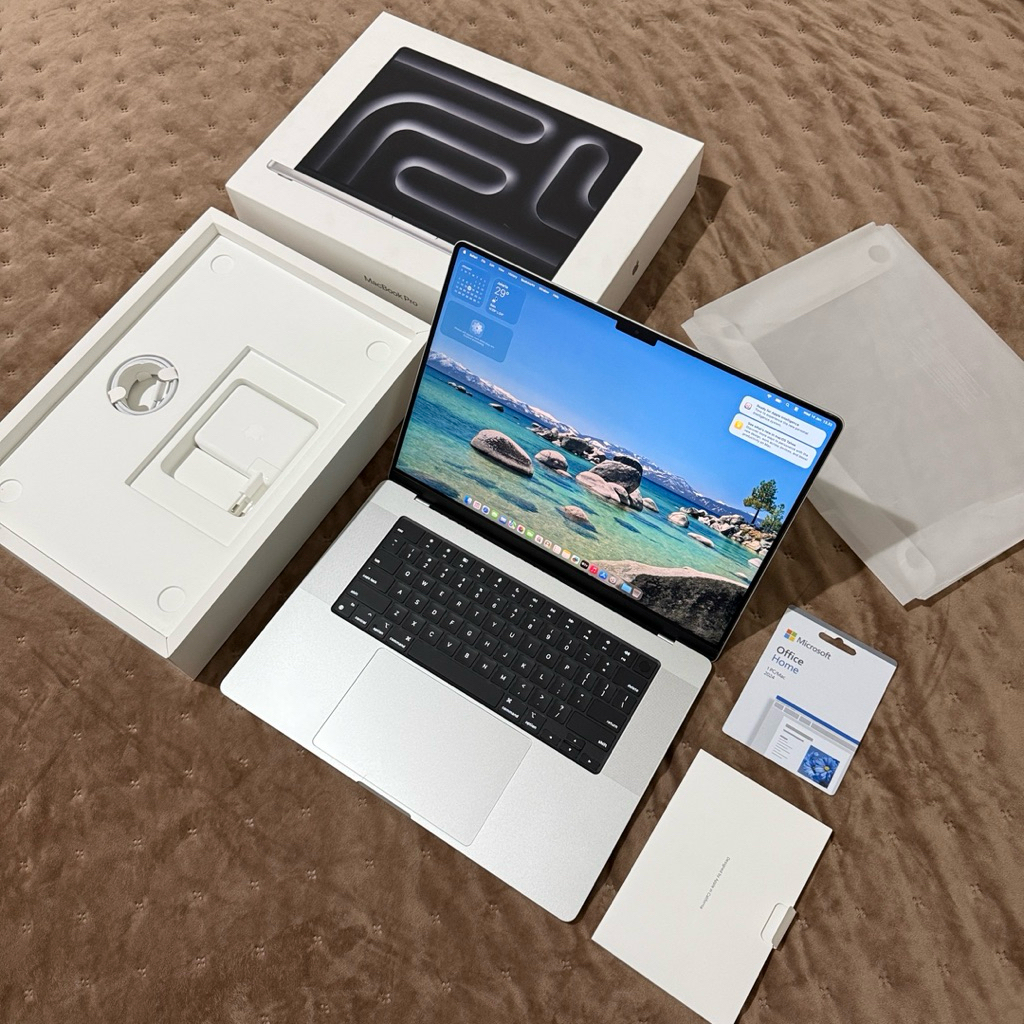 (iBox) BNOB Macbook Pro M4 Pro 16 inch 24/512 2025 Silver Fullset Original iBox