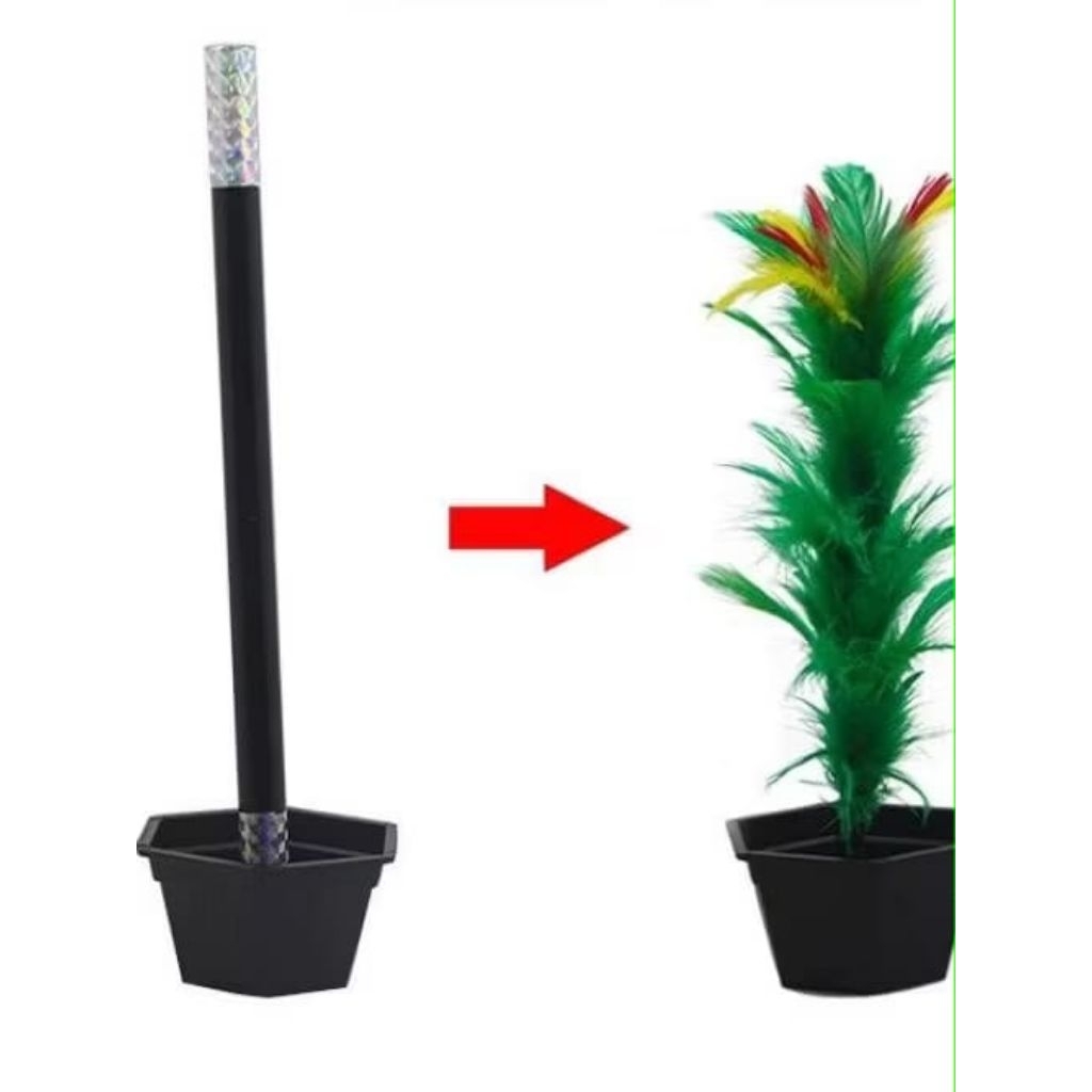 {BS} Sulap Tongkat Jadi Bunga / Wand to Flower Alat Sulap Botani Alat Sulap Anak /Alat Sulap Wand to