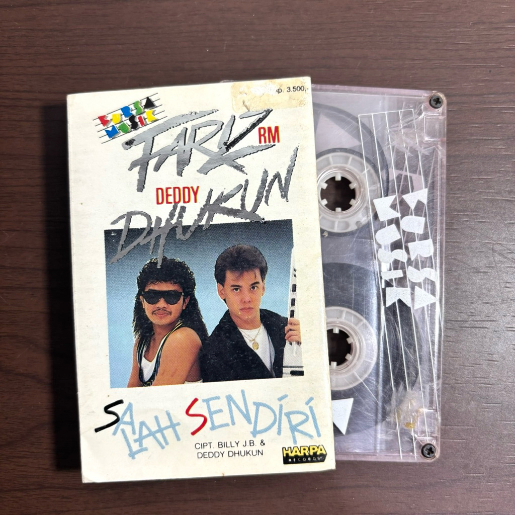 Kaset Pita Fariz RM Deddy Dhukun Salah Sendiri / Pop Kreatif / Pop Indonesia