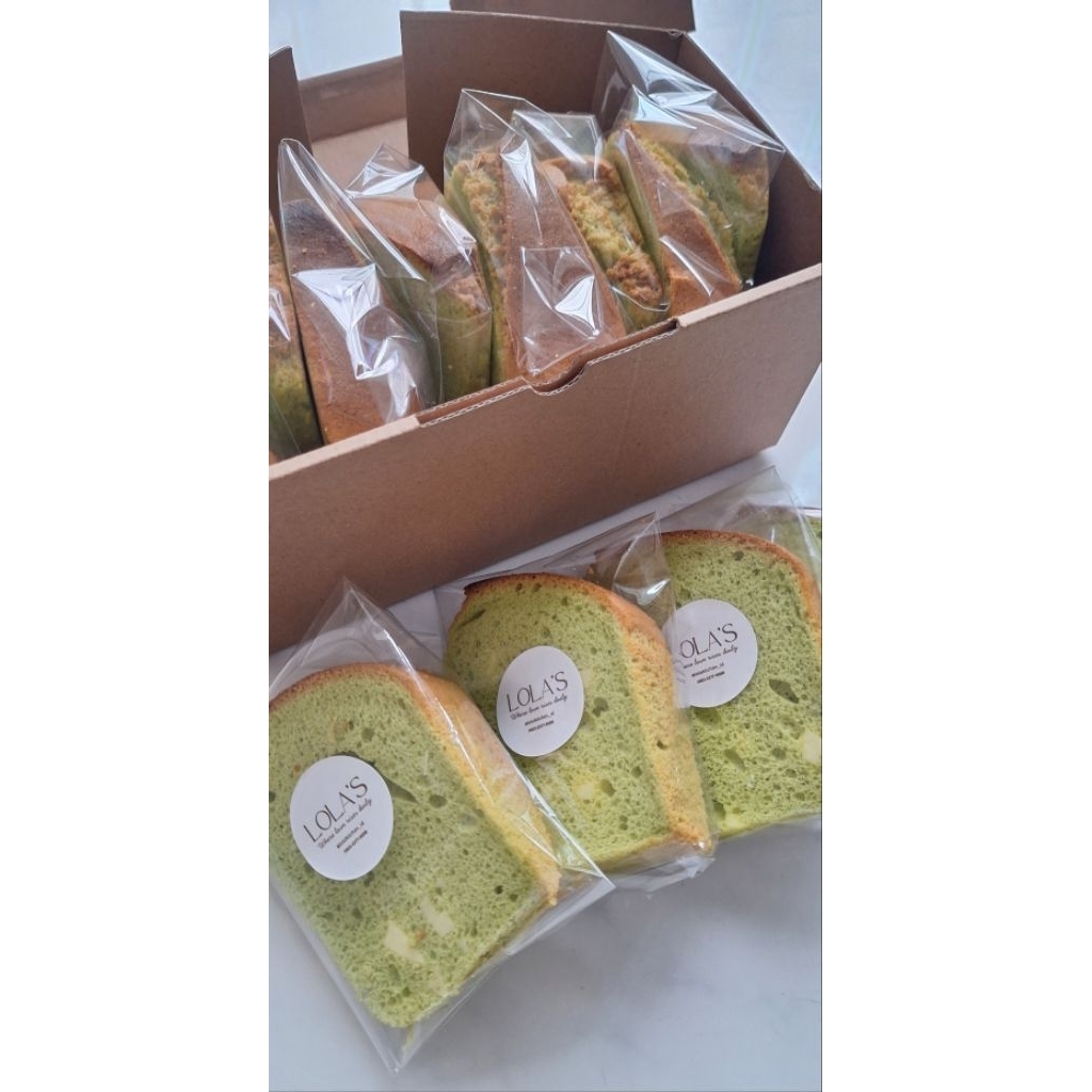 Pandan Chiffon Cake asli Pandan