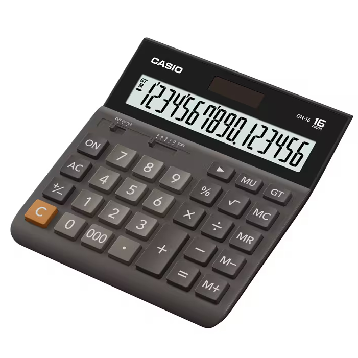 Kalkulator Meja Casio 16 Digit Kalkulator Casio DH-16 Original