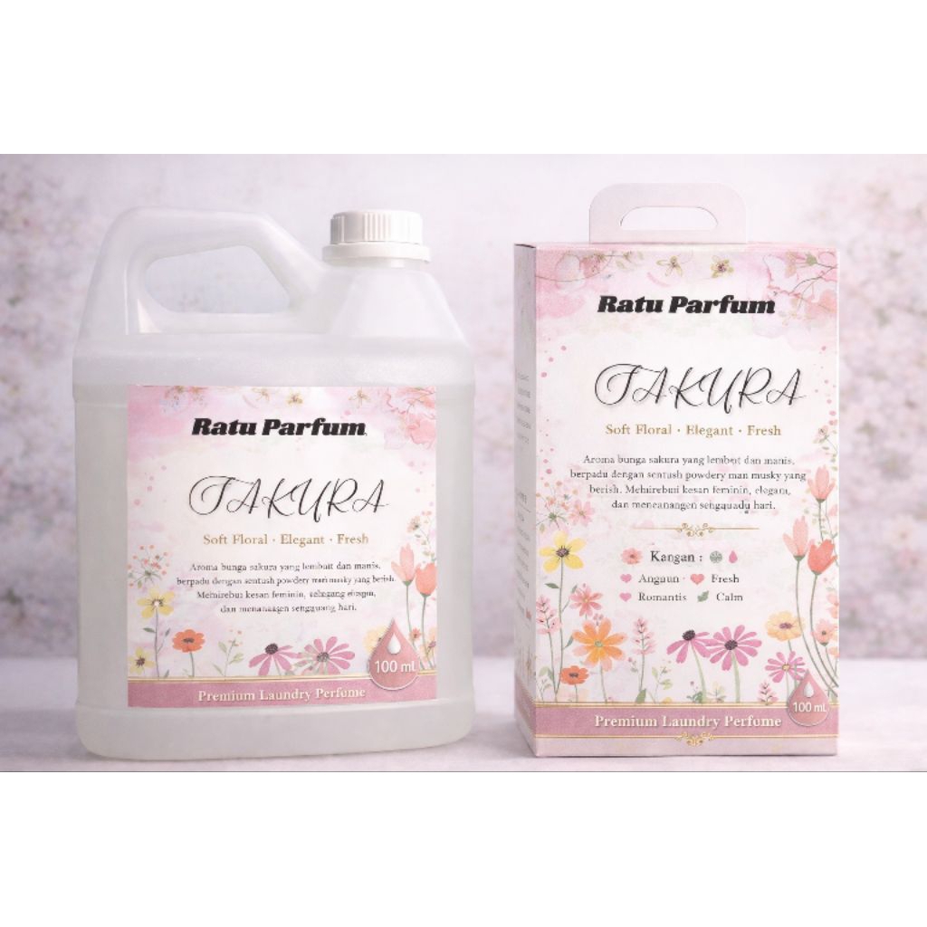 Parfum laundry Aroma SAKURA #Parfum#laundry#Bungasakura
