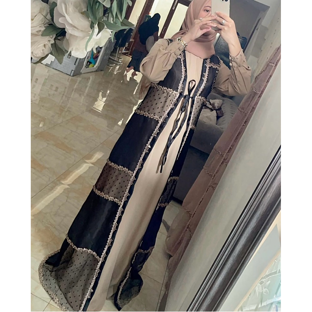 Kaleela.id Gamis Dress Hari Raya size S