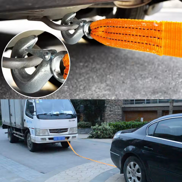 Tali derek Mobil Emergency 3M Kekuatan 3 Ton/Tali Derek Alat Darurat Bisa untuk mobil dan motor