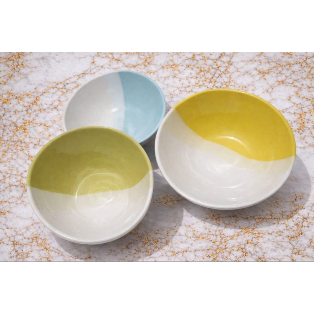 Souvenir Mangkok Twotone Tile |Souvenir Pernikahan|Souvenir Acara|Souvenir Khitanan