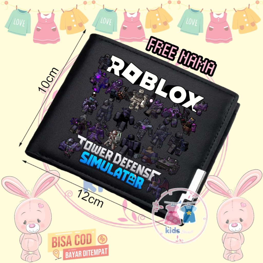 DOMPET ANAK ROBLOX TOWER DEFENSE SIMULATOR X ENEMIES