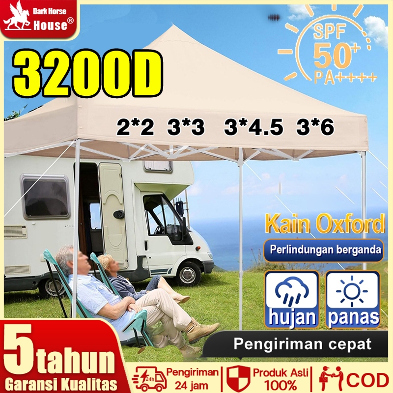 COD 3200D Terpal Anti Panas Terpal Tenda Atap Tenda Lipat Atap tenda jualan Tenda Lipat kain tenda 3