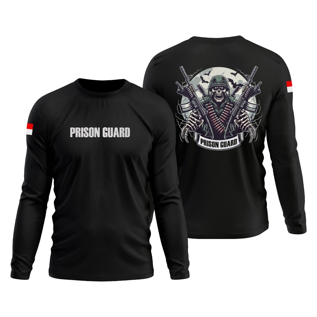 KAOS POLISI HANTU PENJARA - KAOS POLISI HANTU PENJARA - T SHIRT POLICE - COTTON COMBED 30S