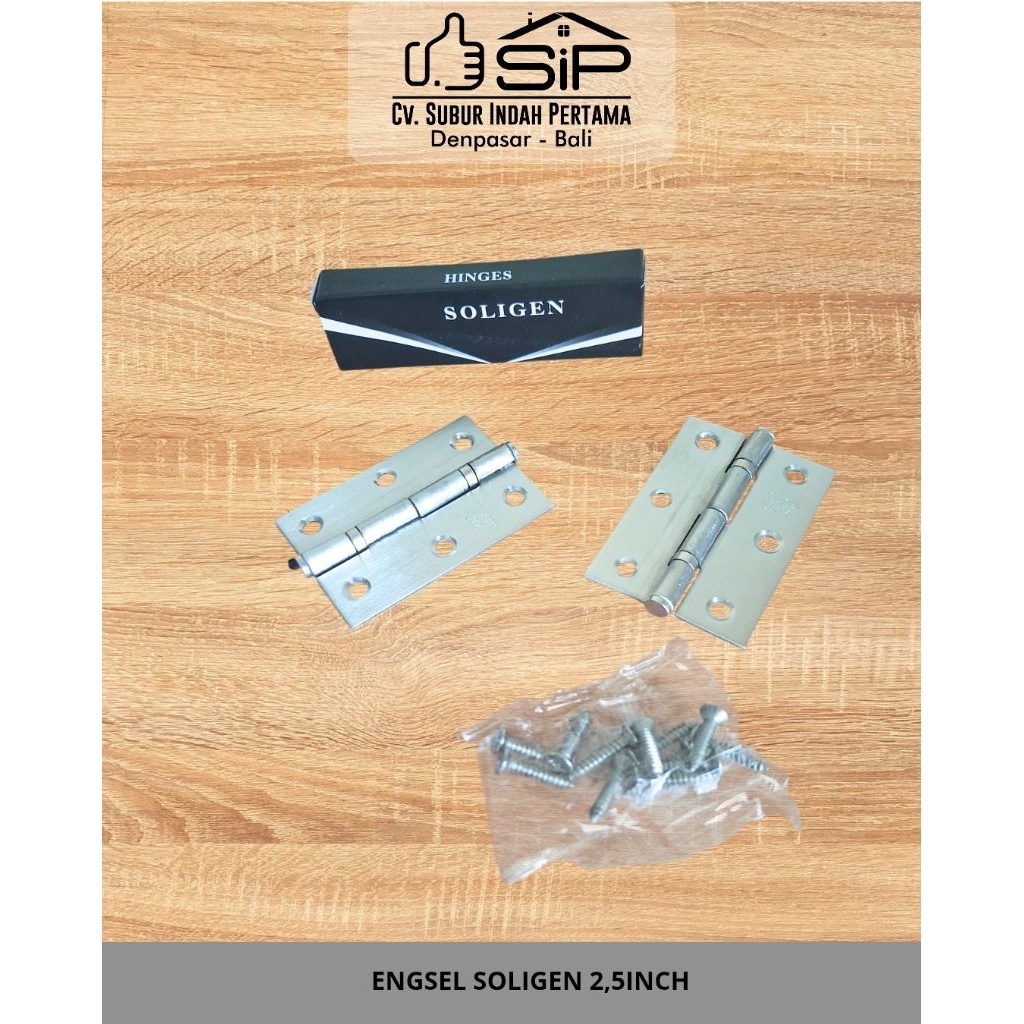 ENGSEL SOLIGEN 2,5INCH/ENGSEL PINTU LEMARI