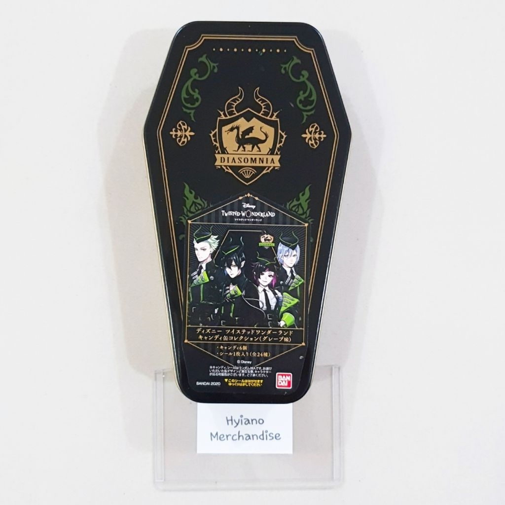 [DEFECT] Twisted Wonderland Coffin Shaped Can Case Diasomnia
