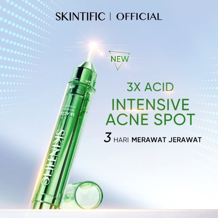 SKINTIFlC - 3X Acid Intensive Acne Spot Gel 11g | Acne Treatment Spot Gel Acne Spot Dark Spot Menyam