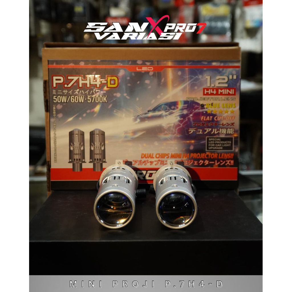 PRO7 LED H4 P7H4D SEPASANG
