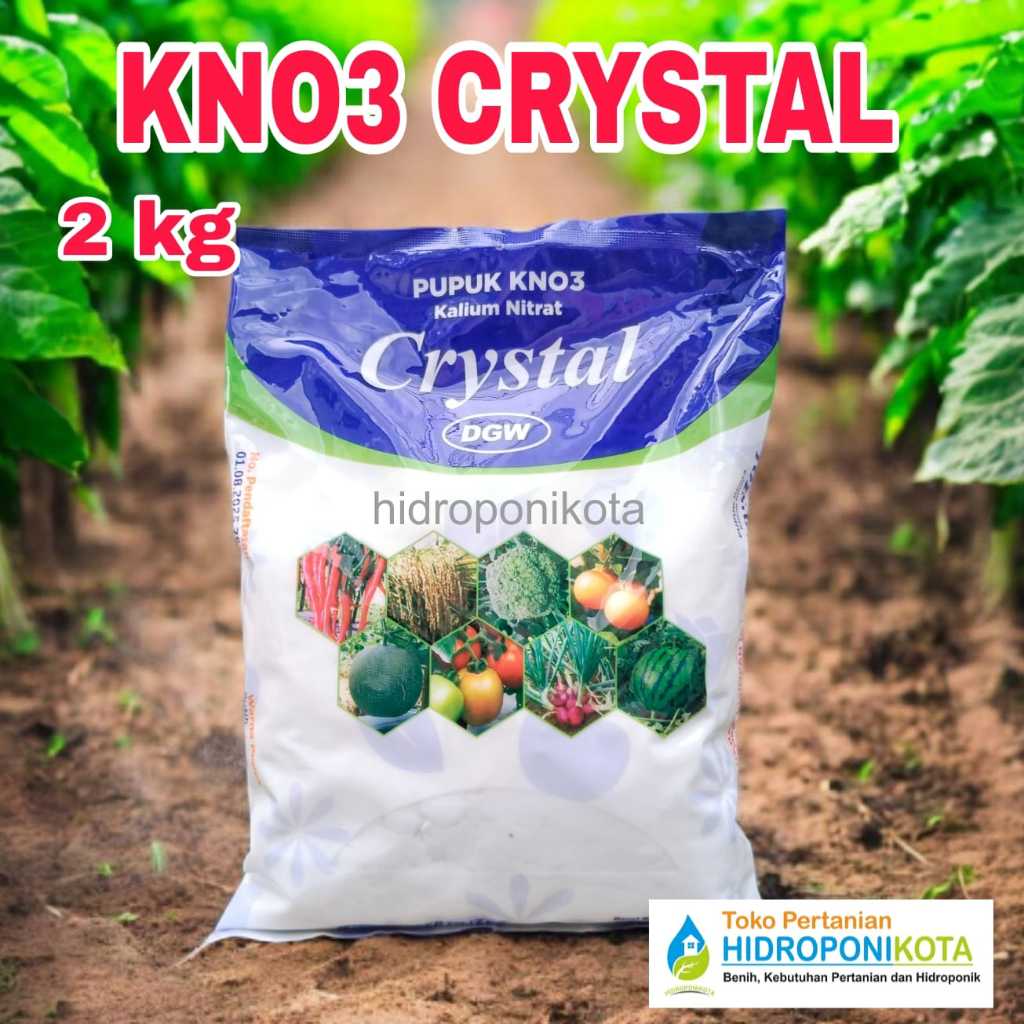 pupuk KNO3 crystal DGW 2 kg 100% ORI - kno3 putih