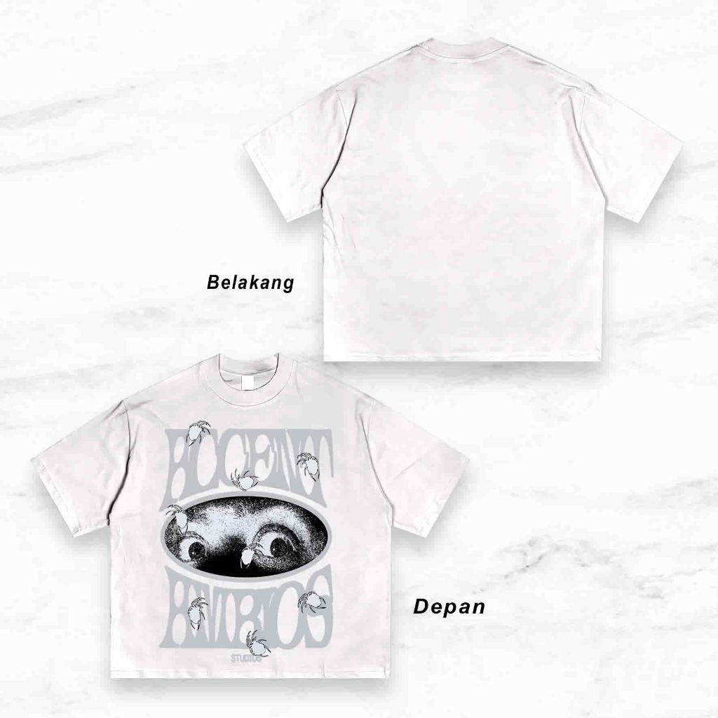 AccentAmbios Boxy Fit Oversized Tshirt Eyes On You Unisex - Cotton Combed 24s lokalfashion77