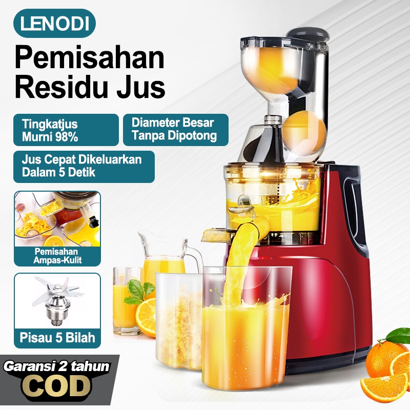 ((PROMO)) Multifungsi Slow Juicer Portable Juicer Murah / Juicer Buah Tanpa Ampas/Mesin Pengolah