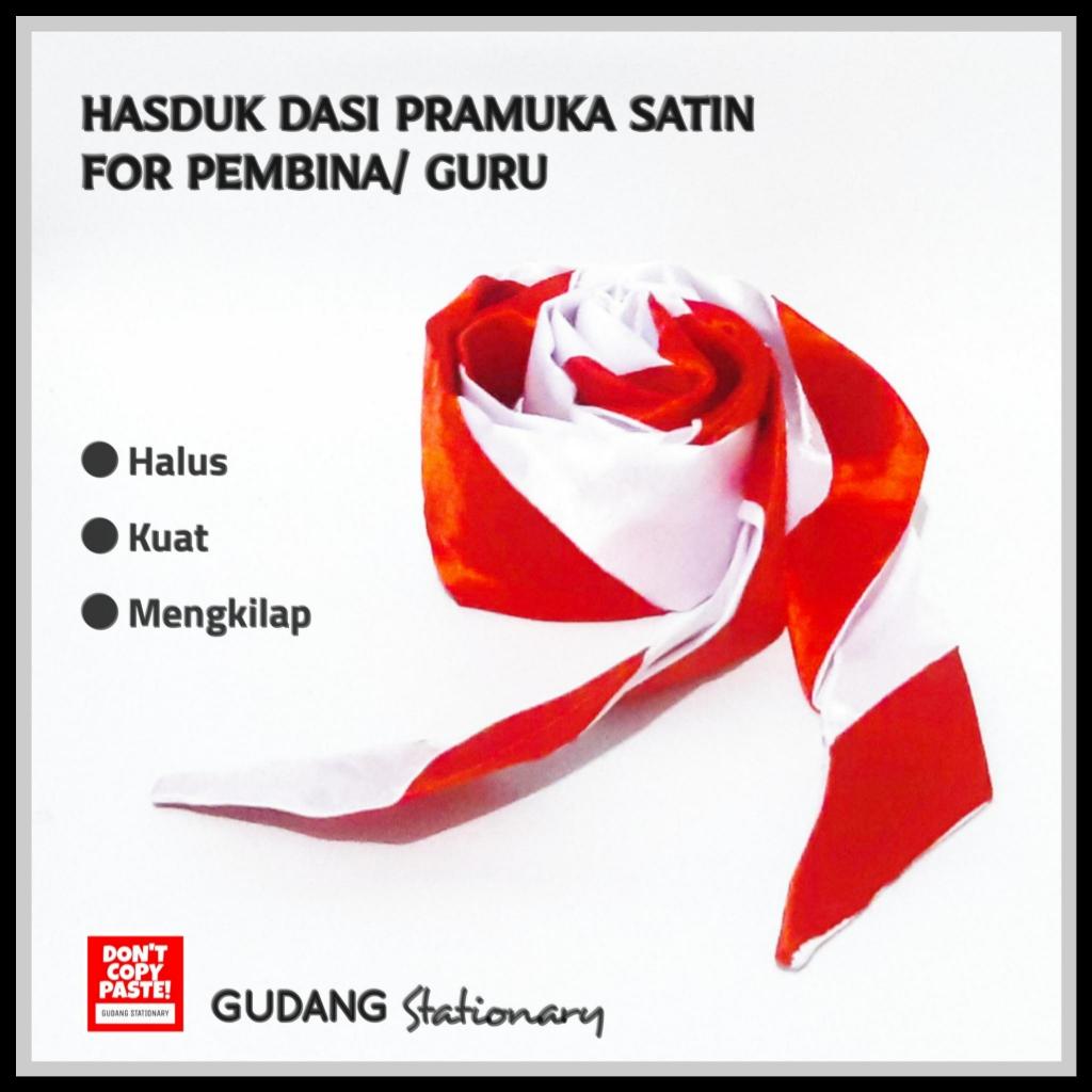 Dasi Hasduk Kacu Pramuka Satin Pembina Guru | Atribut Perlengkapan Pramuka