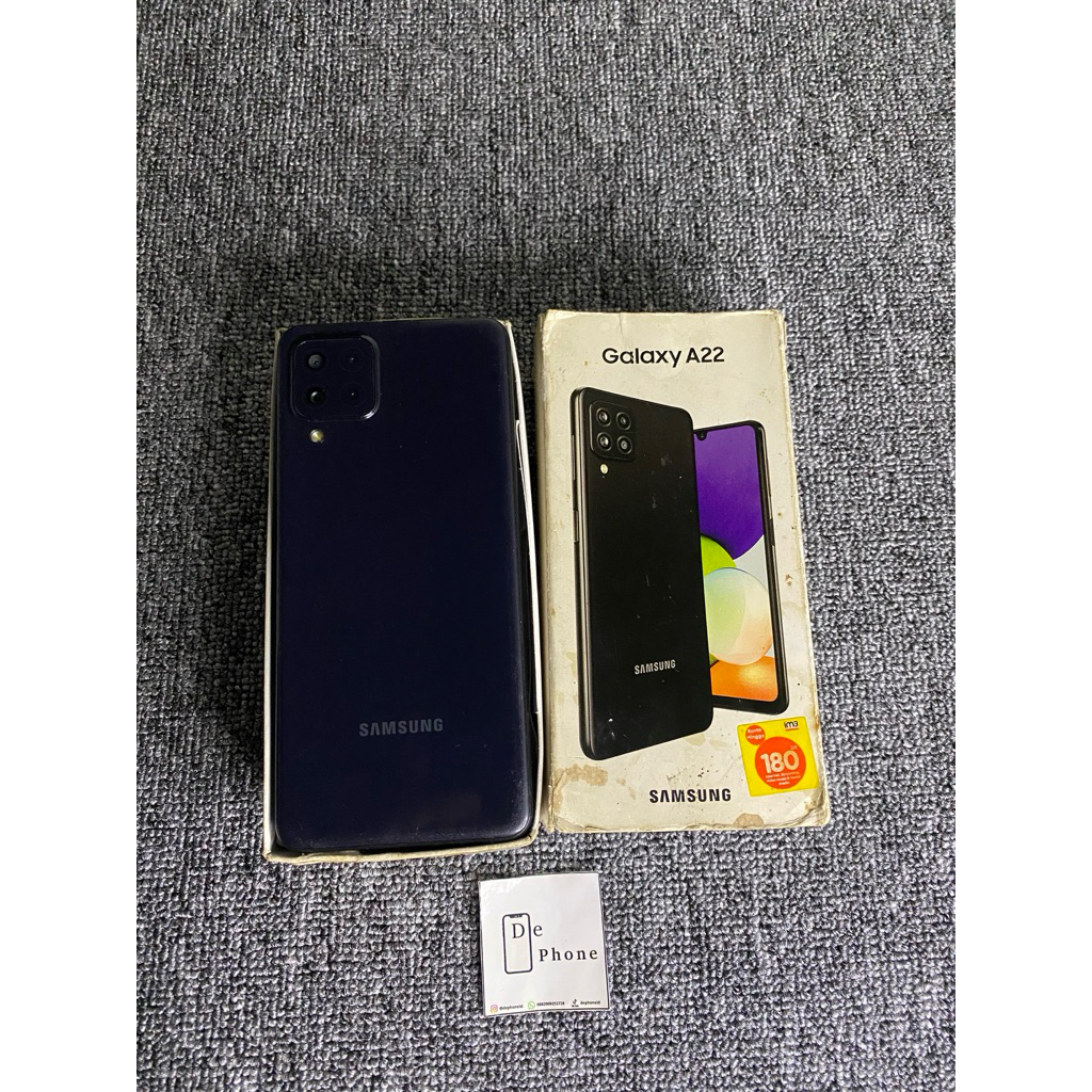 Samsung A22 ram 6/128gb Resmi SEIN SECOND
