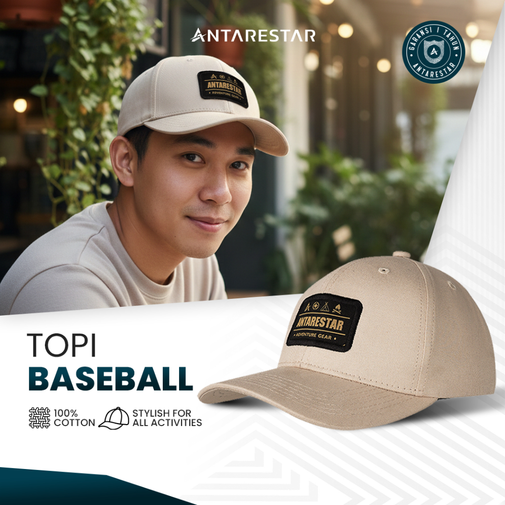 ANTARESTAR Official - Topi Premium Phantom Topi Pria Dewasa Keren Topi Distro Pria Wanita