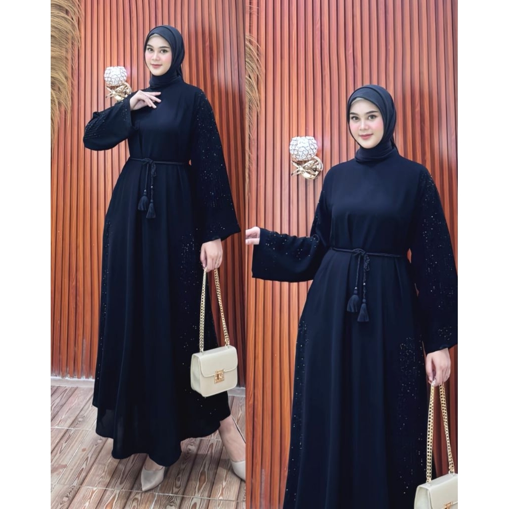 Abaya Jetblack Premium