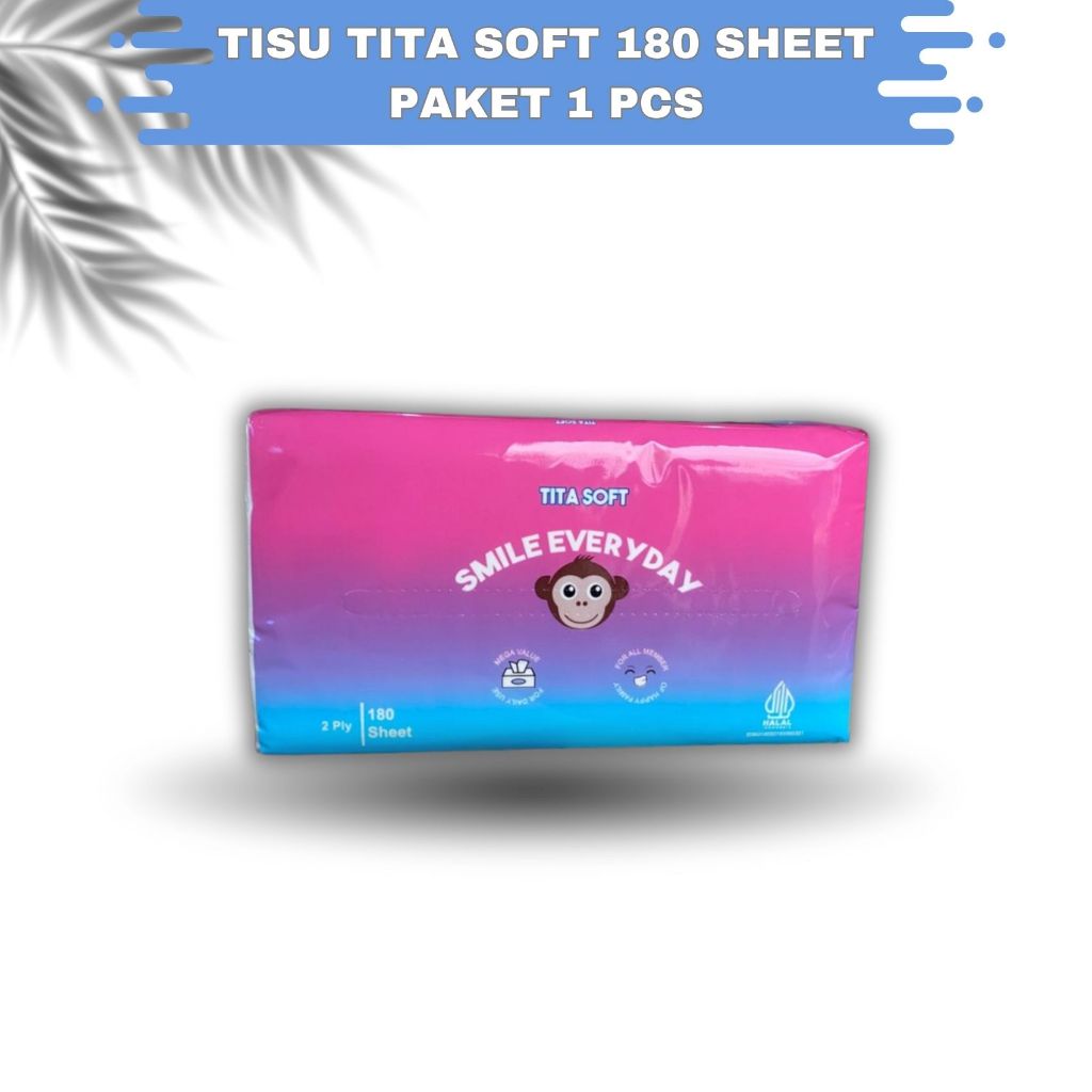 TISU TITASOFT 180 SHEET PAKET 1 PCS