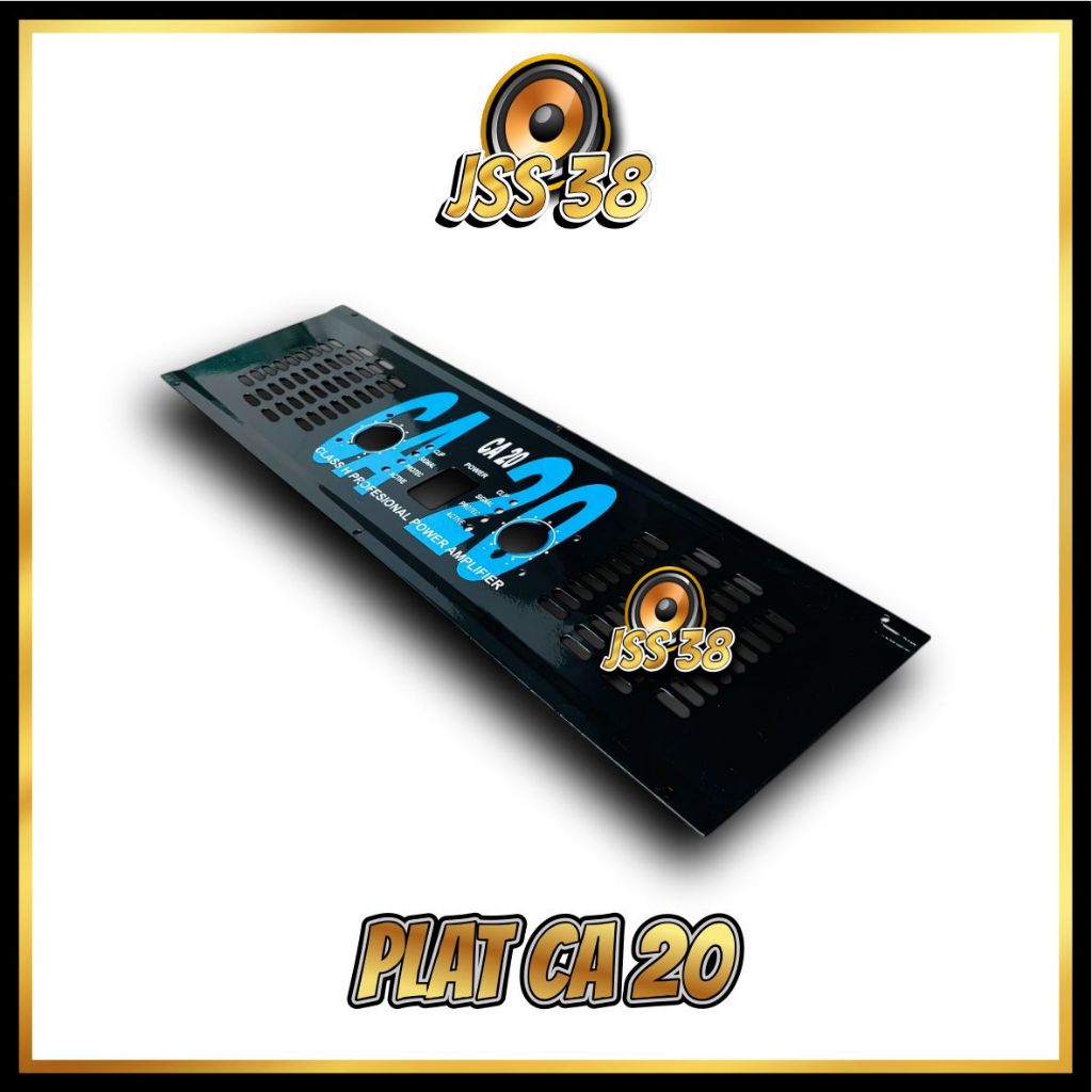(PLAT) Plat Panel Box CA 20 Depan Belakang ups