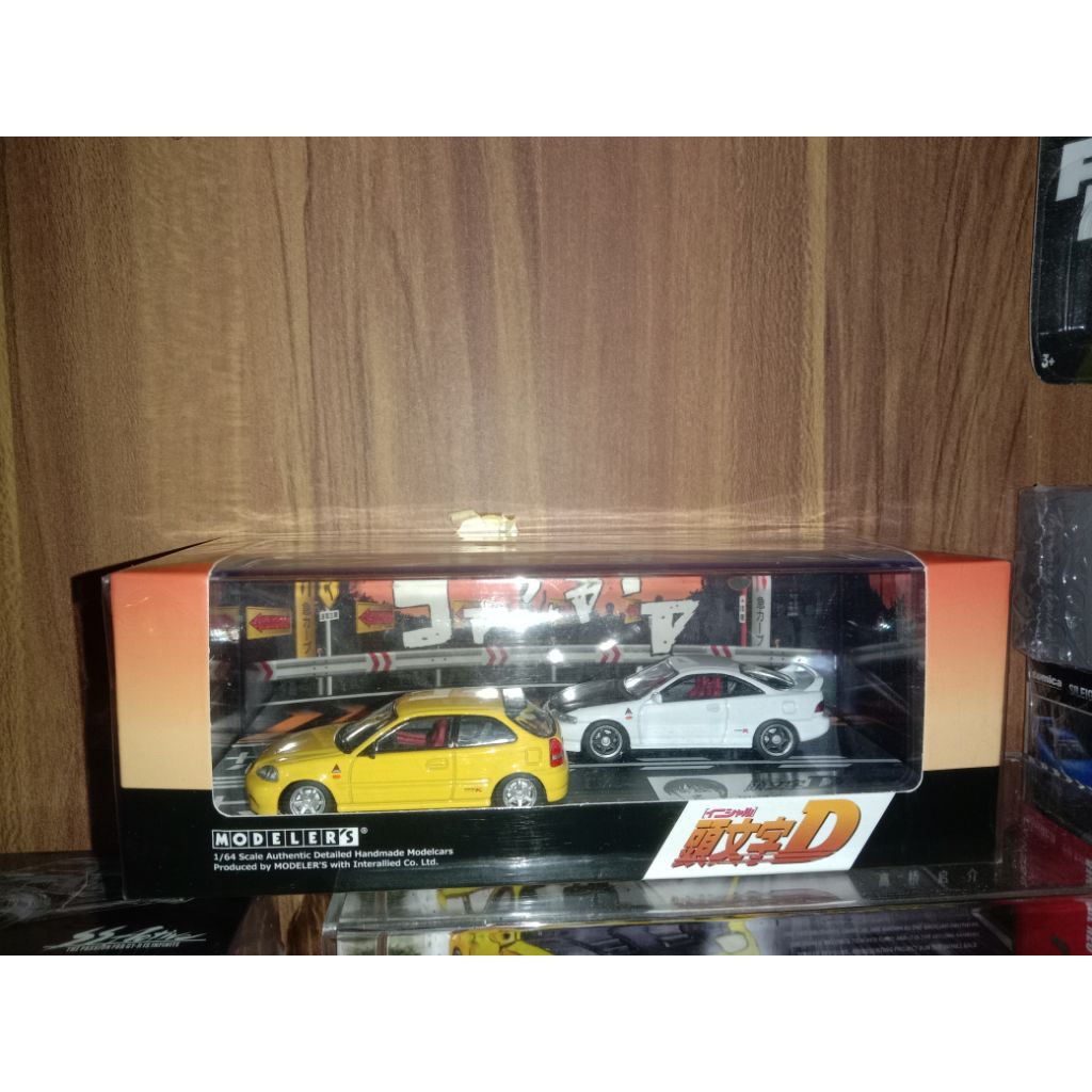 MODELERS INITIAL D CIVIC DAN INTEGRA