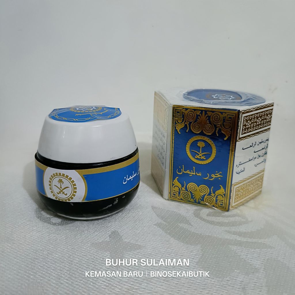 Buhur bukhur dupa Turki SULAIMAN Segi Enam isi 100grm Original