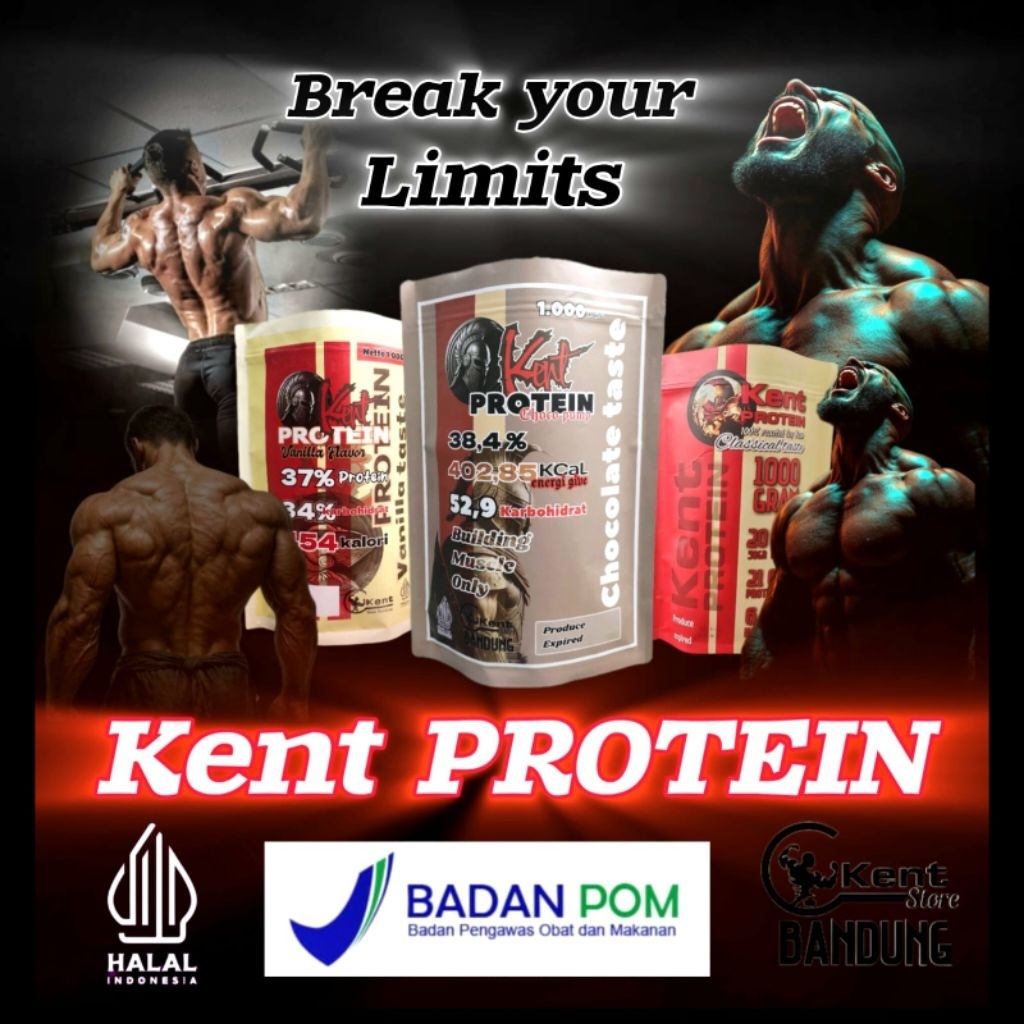 Original Whey Kent Protein 1.000 Gr Suplemen Protein Kacang Kedelai