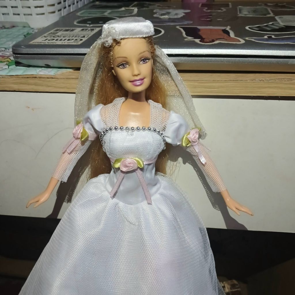 jual Barbie Rapunzel Wedding : Barbie Moviel Preloved