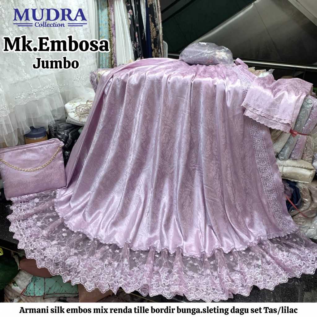 MUKENA SET TAS MK. EMBOSA BY MUDRA