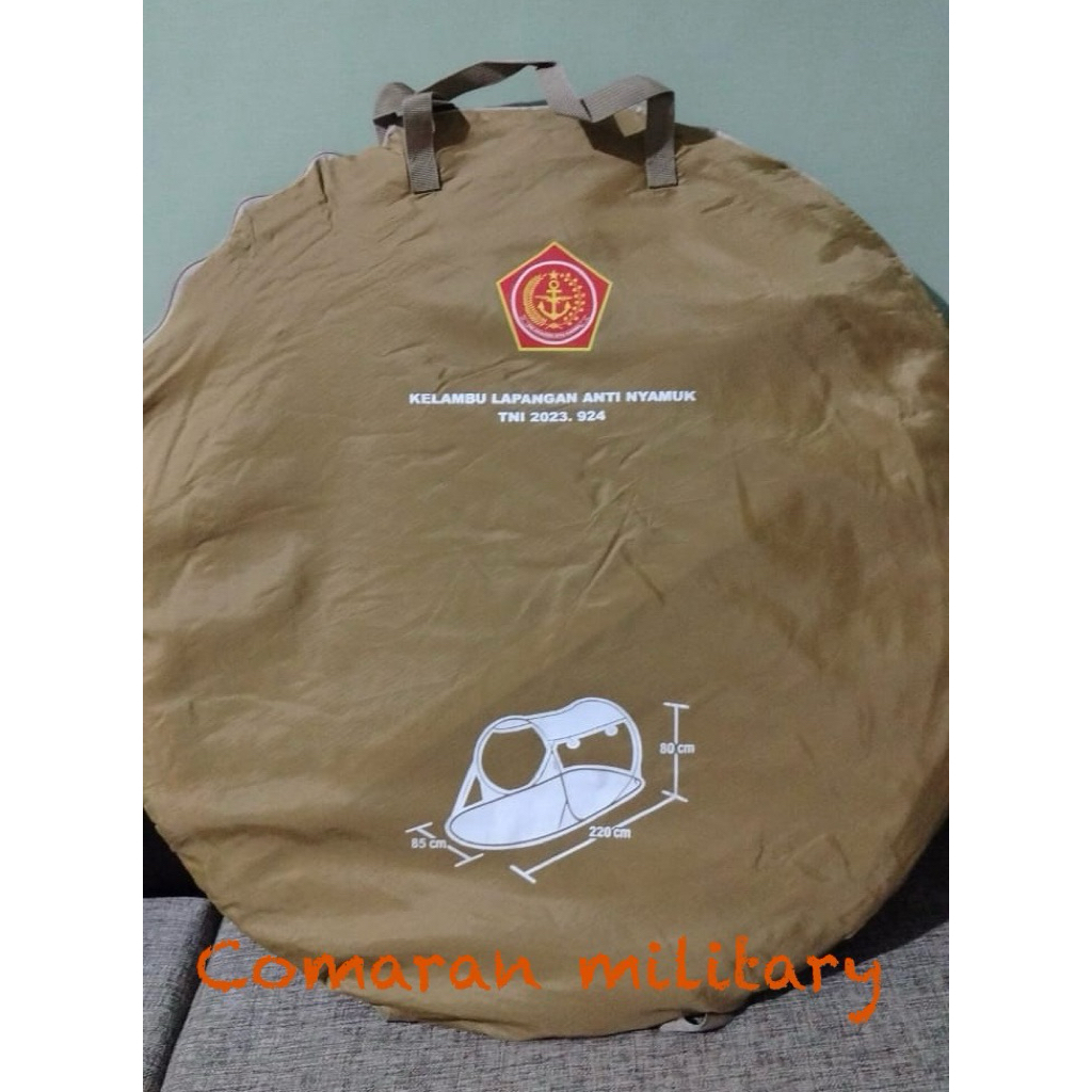 kelambu nyamuk lebanon tenda lipat / Kelambu Bulat Jatah TNI Gurun UNIFIL Lebanon