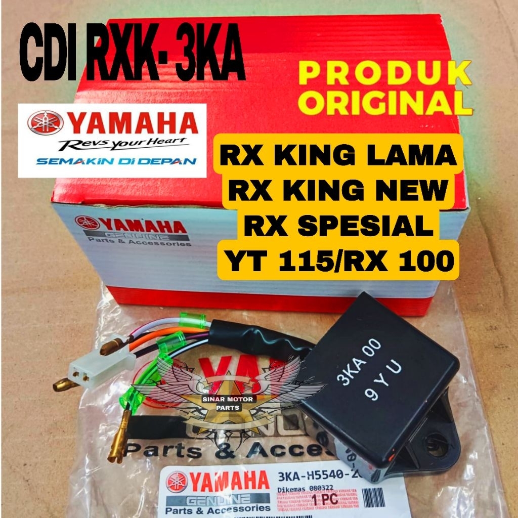 CDI YAMAHA ORIGINAL 3KA, RX KING NEW, RX KING LAMA, RX SPESIAL, YT115, YAMAHA YGP
