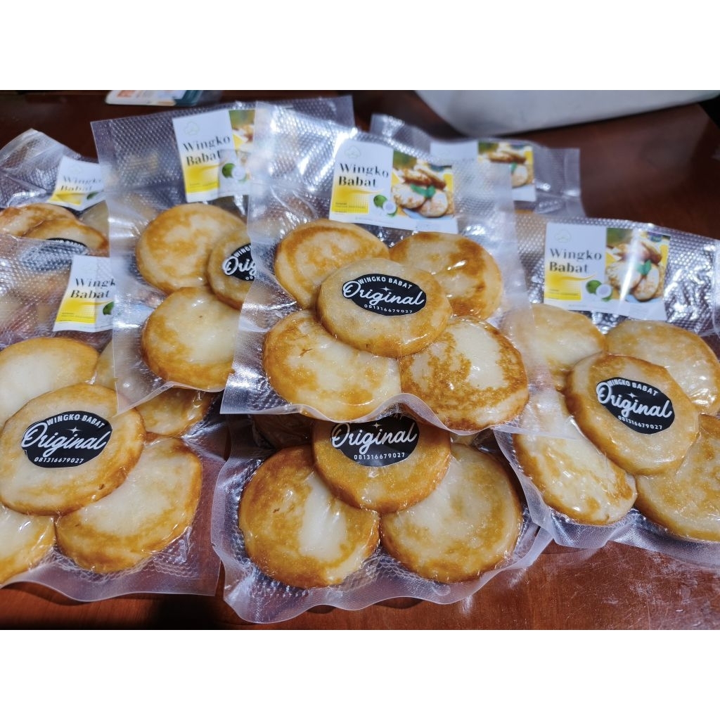 Wingko babat isi 5 kemasan vacum jajanan tradisional Jawa Lamongan kelapa muda