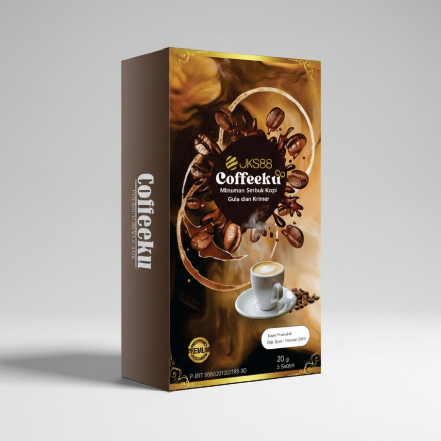 Coffeeku jks88 Original 100% - Kopi Sayang J K S 88 Original 100% Barcode Kemasan Terbaru