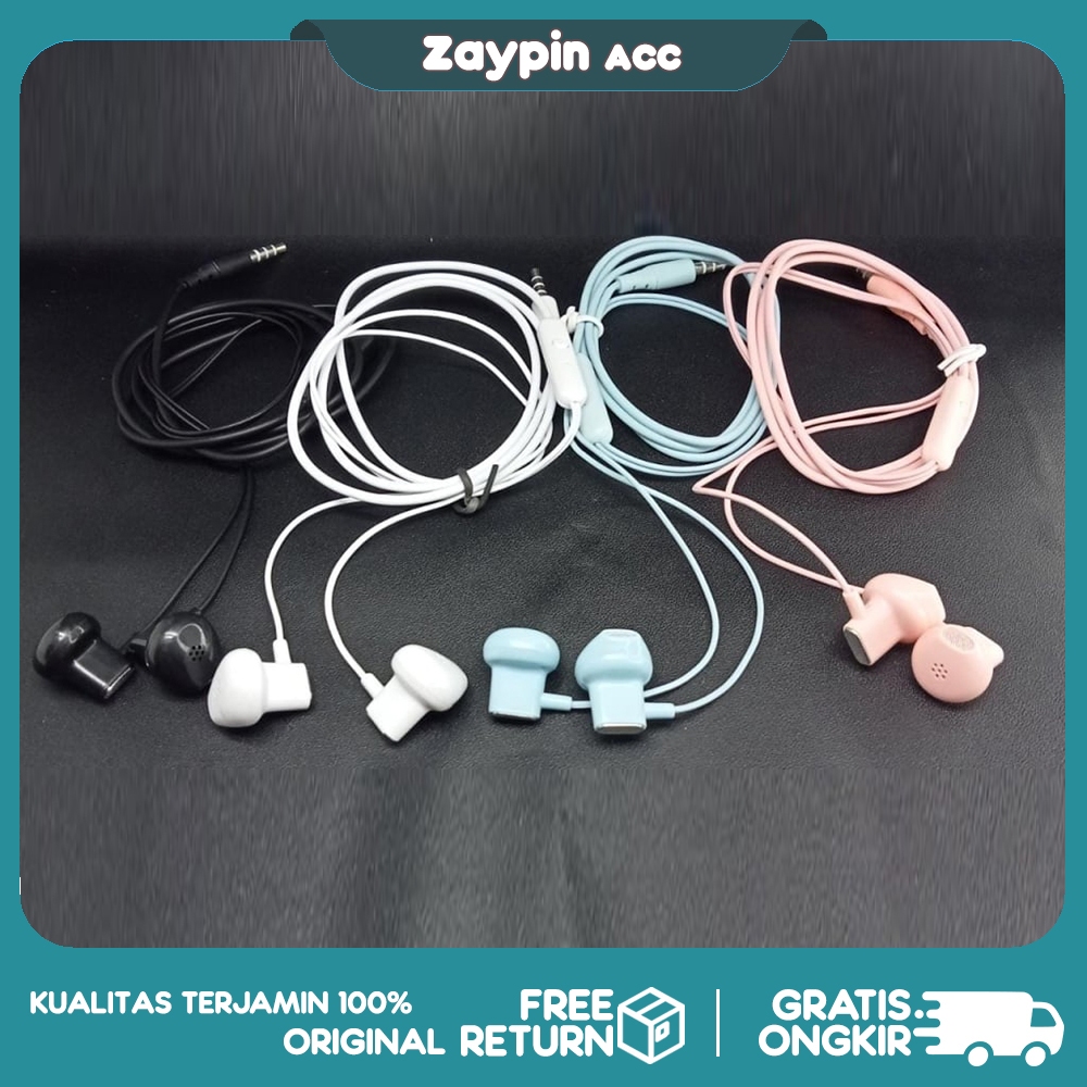 Headset U92 MACARON + Mic EXTRA BASS STEREO HF Universal
