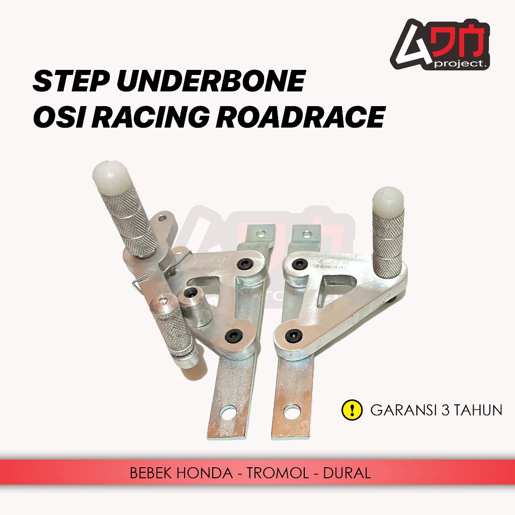 Step Underbone Osi Racing Blade Supra Kharisma Grand Revo - Step UB Bebek Honda