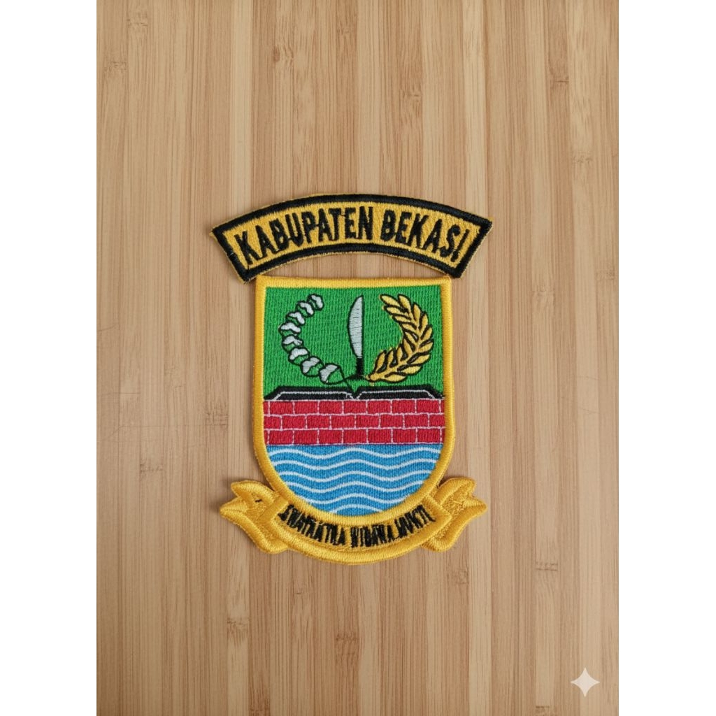 logo bordir Kabupaten Bekasi