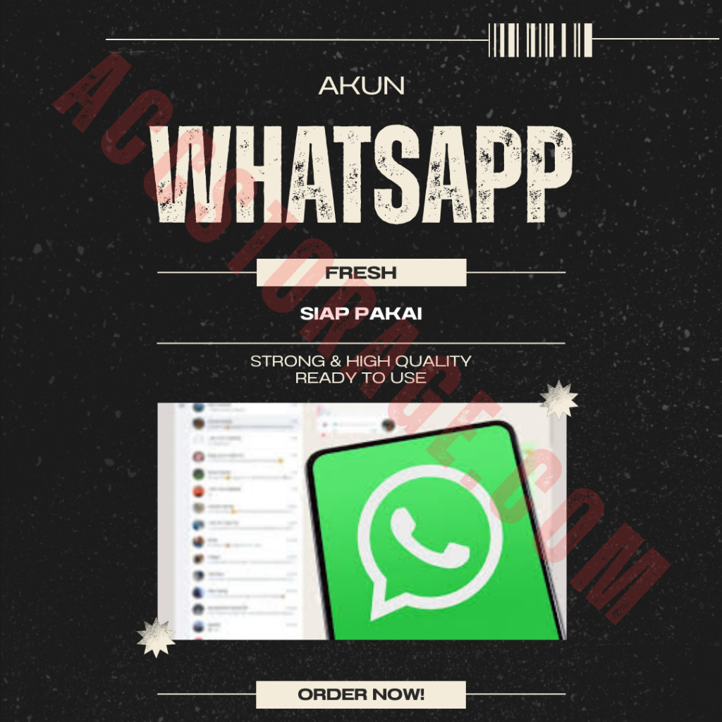 Akun WhatsApp | Fresh | Nomor Baru | OTP | Siap Pakai