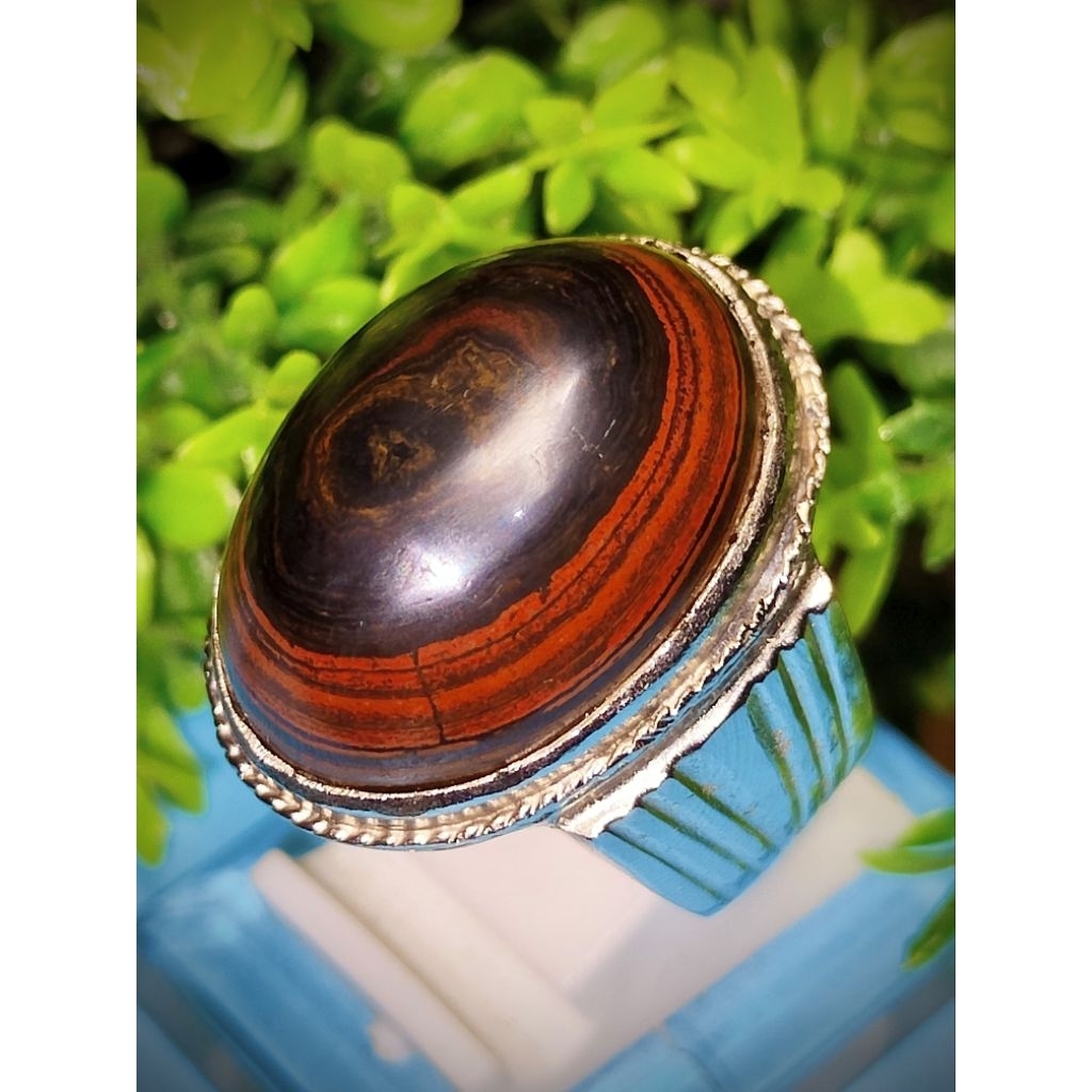 akik puser bumi badar besi lengket magnet