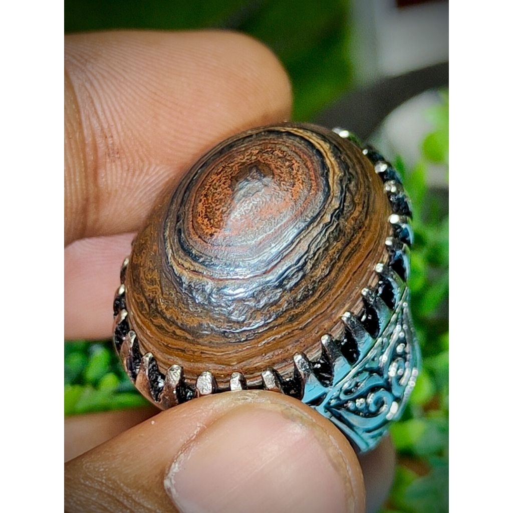 akik badar besi puser bumi timbul lengket magnet badar Meksiko